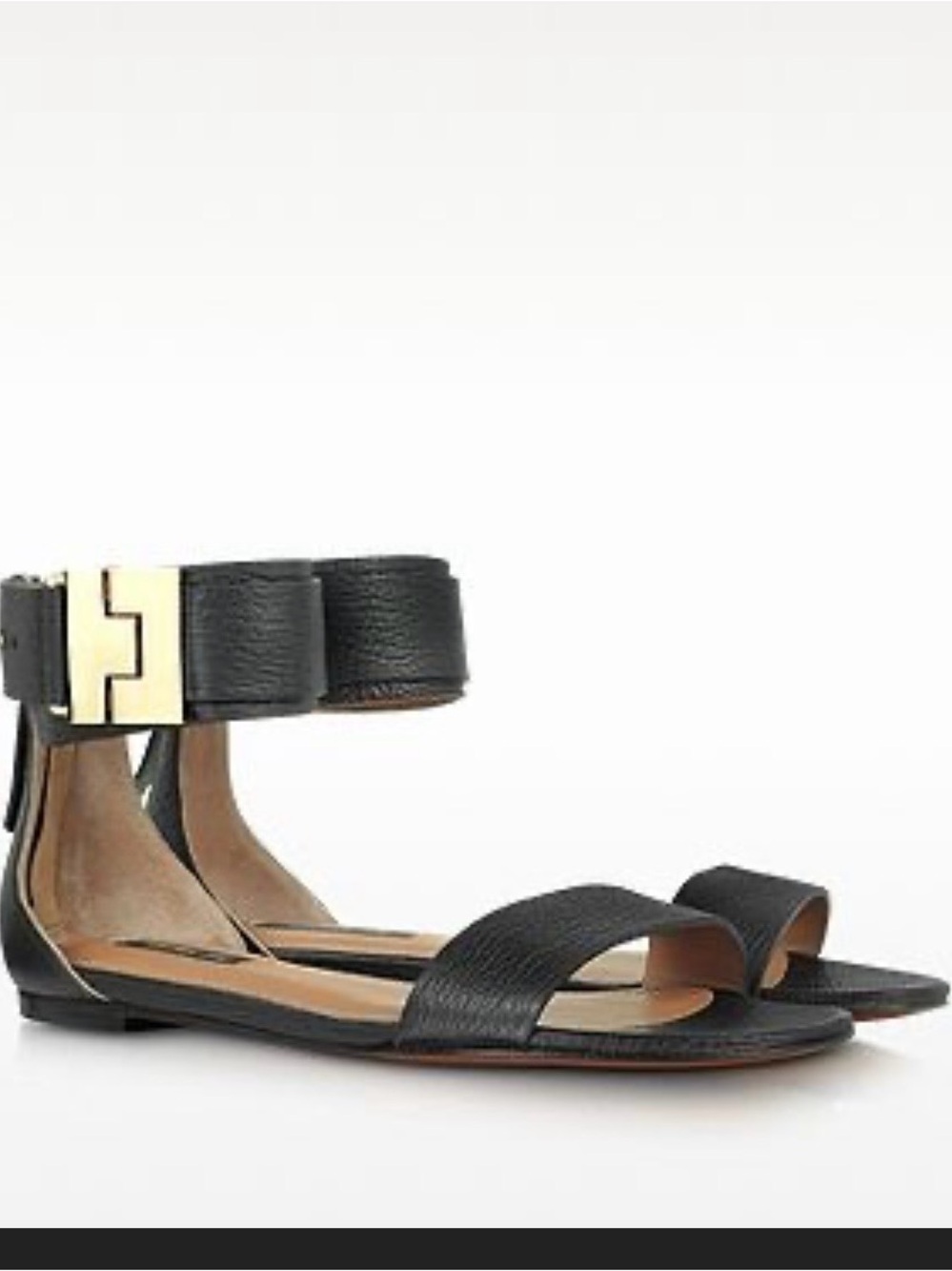 Rachel Zoe Gladys Leather Open-Toe Ankle-Strap Sandal